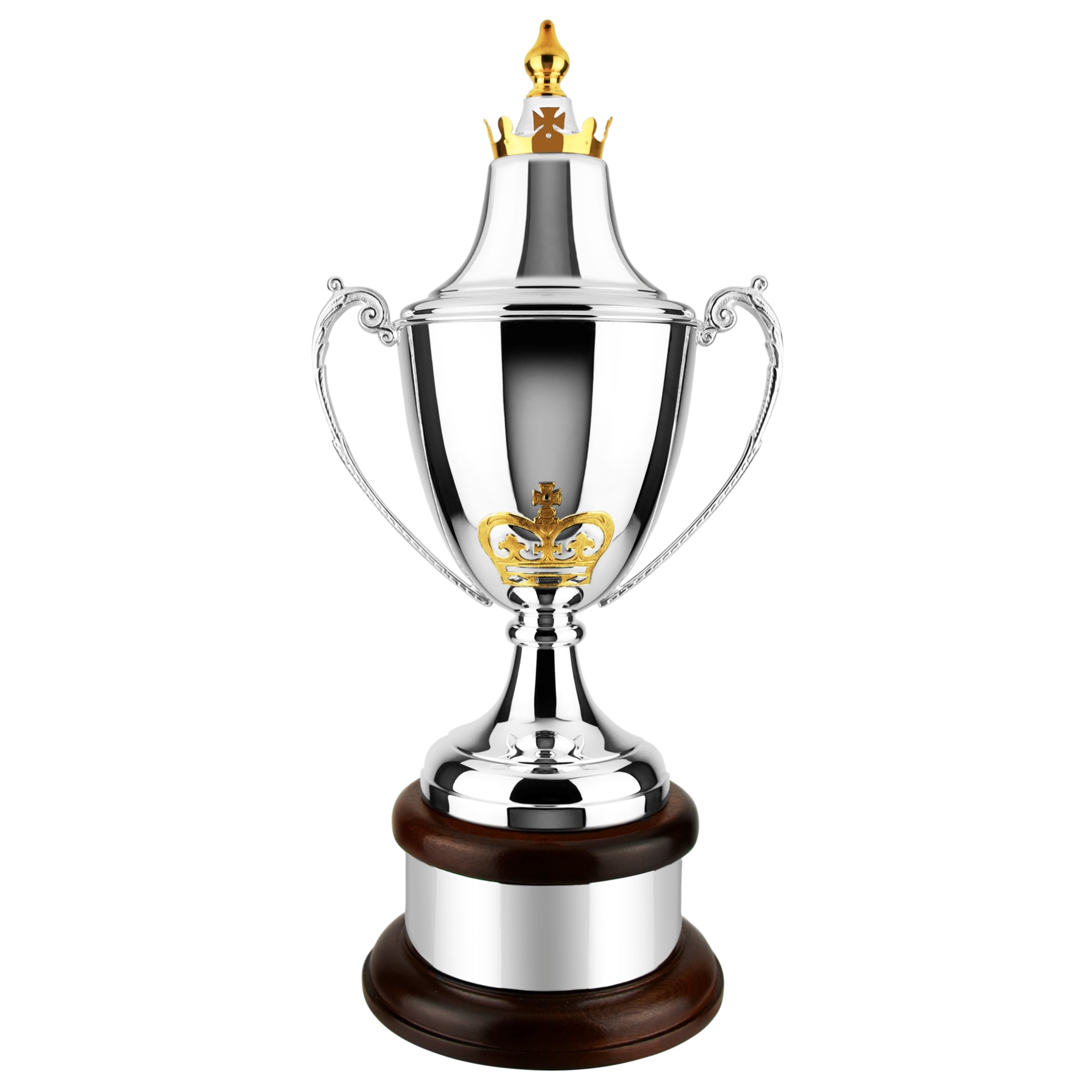 Silver Plated Trophy Cups (With Lids)