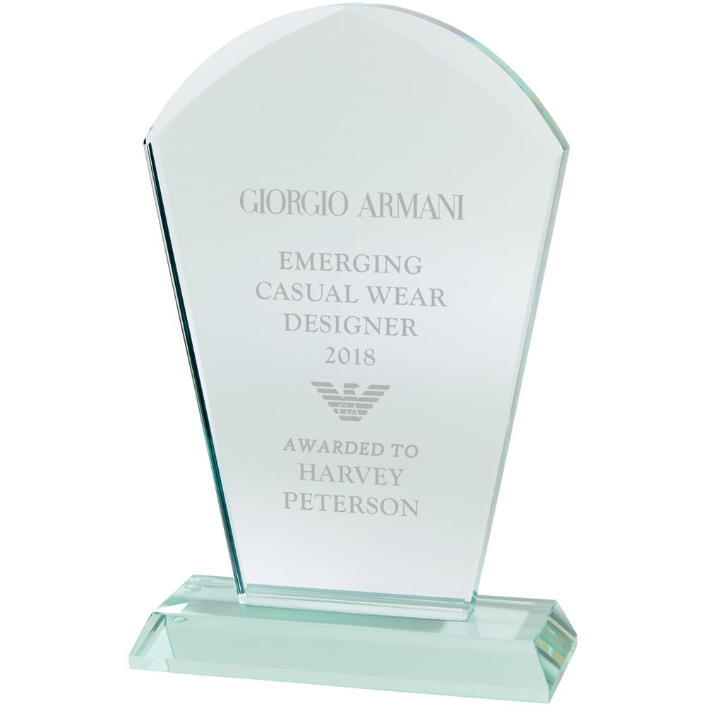 Explorer Jade Glass Award (CLEARANCE)