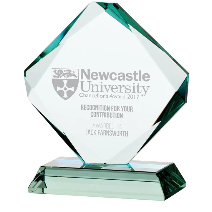 Engraved Glass Award