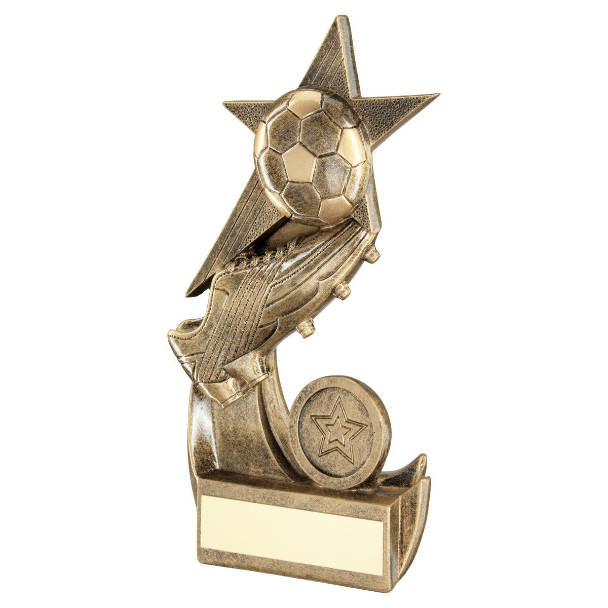 Football And Boot on Shooting Star Trophy (CLEARANCE)