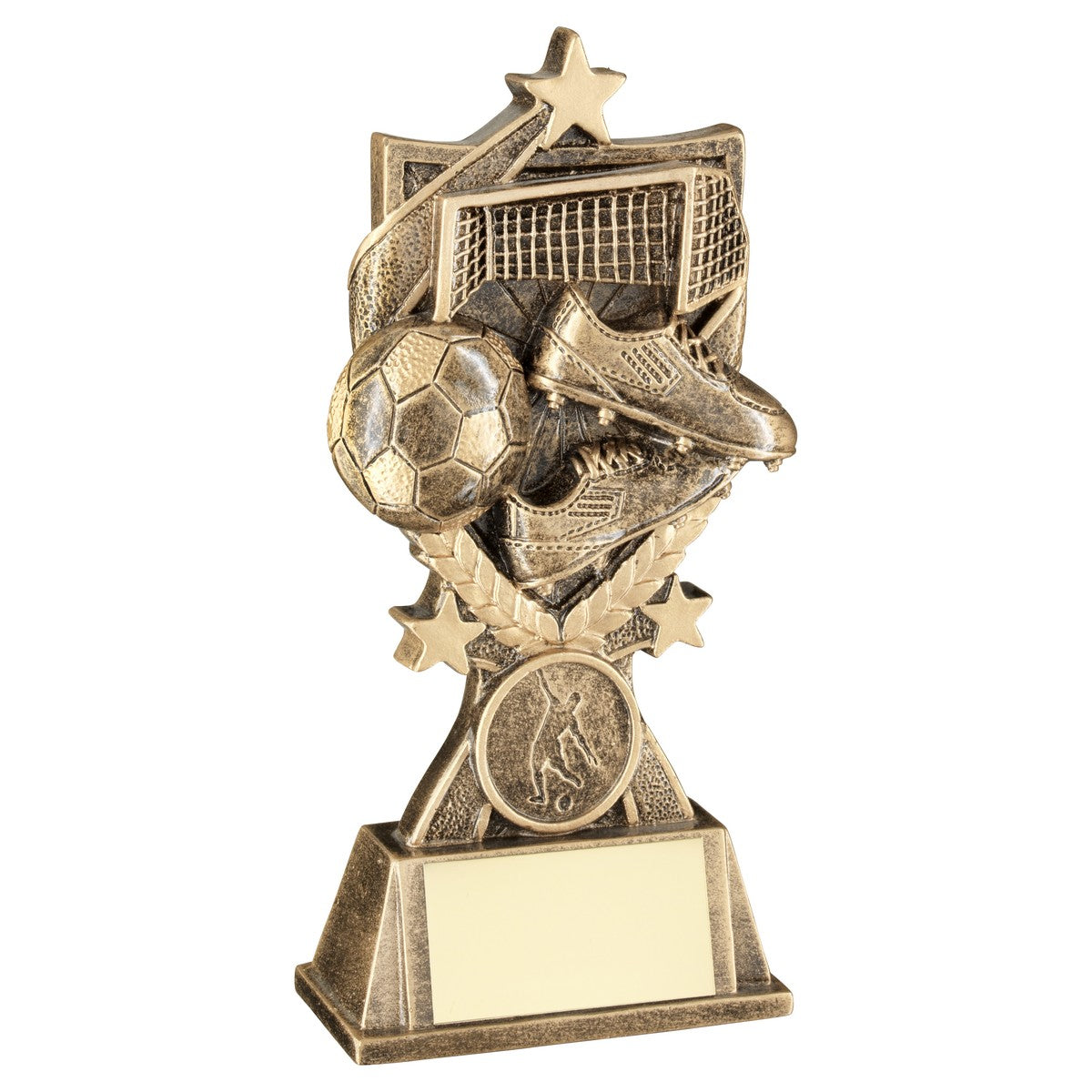 Football '3 Star Wreath' Series Trophy (CLEARANCE)
