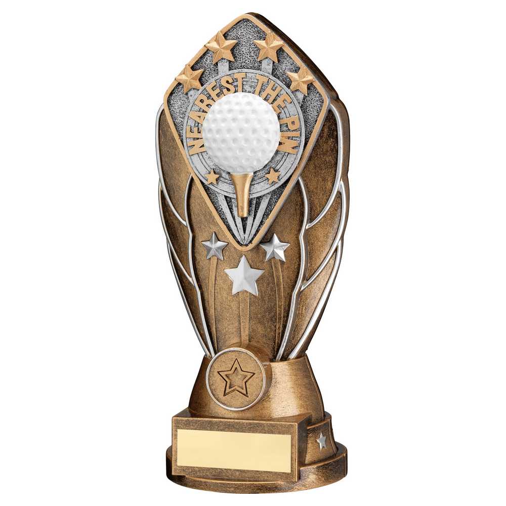 Golf 'Nearest The Pin' Diamond Column Trophy