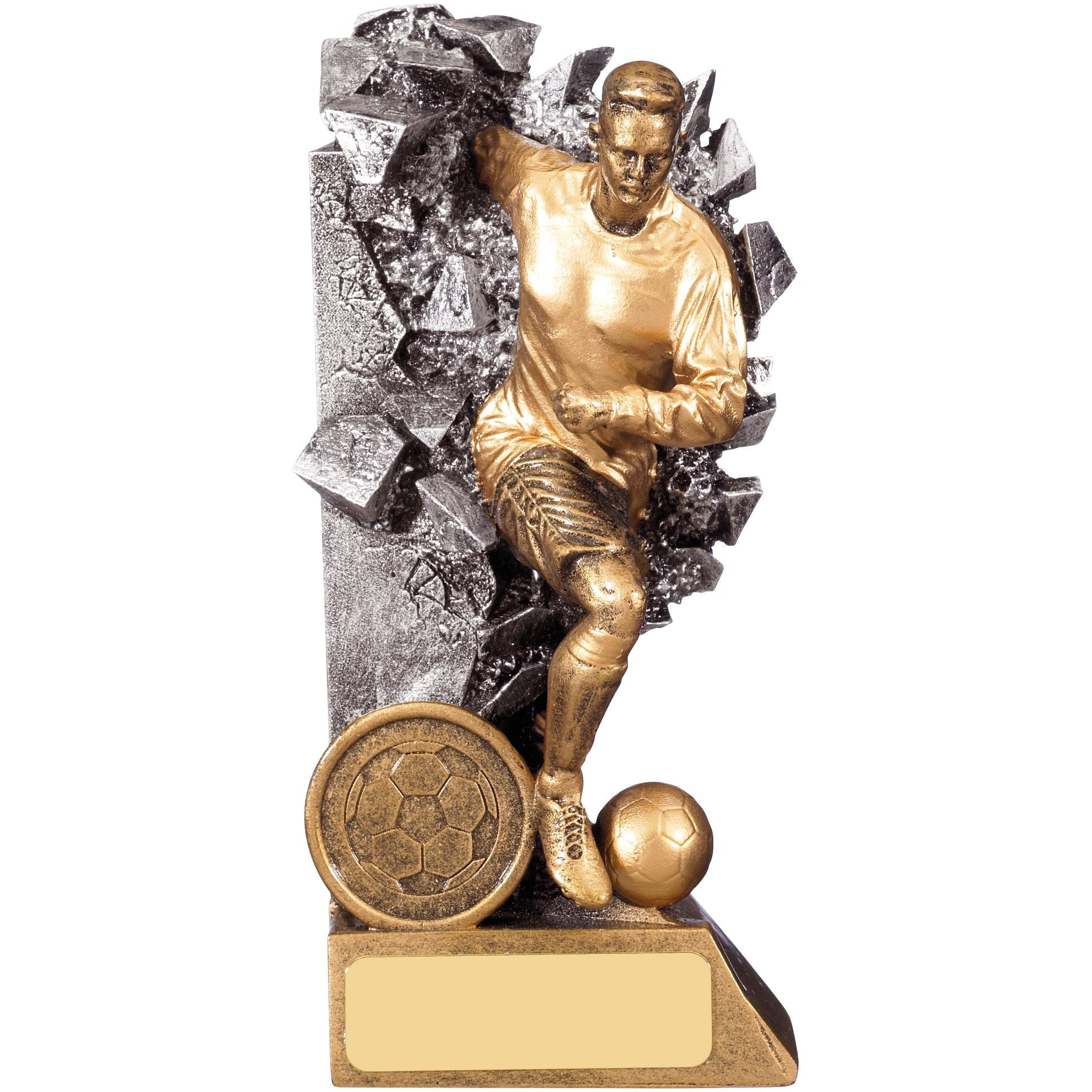 Breakout Male Football Player Trophy (CLEARANCE)