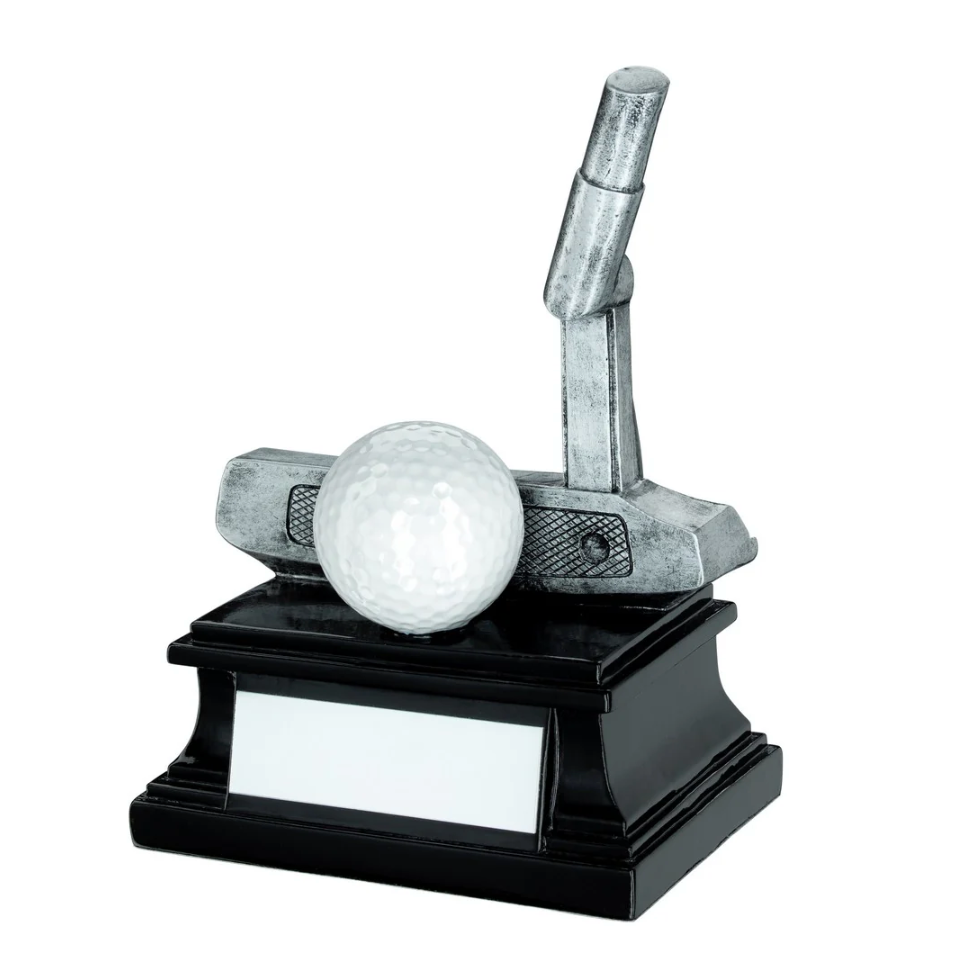 Pewter Golf Tournament Trophy Bundle