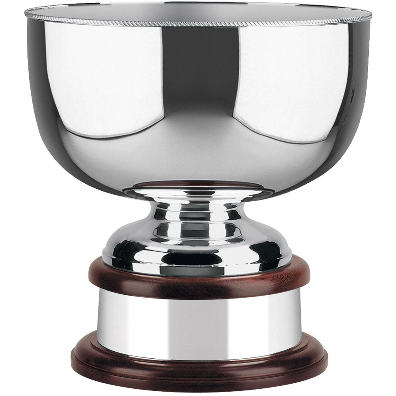 Silver Plated Personalised Supreme Trophy Bowl