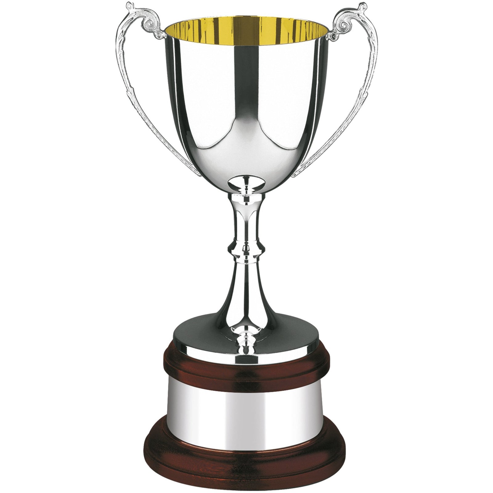 12.25in Silver Plated Cup