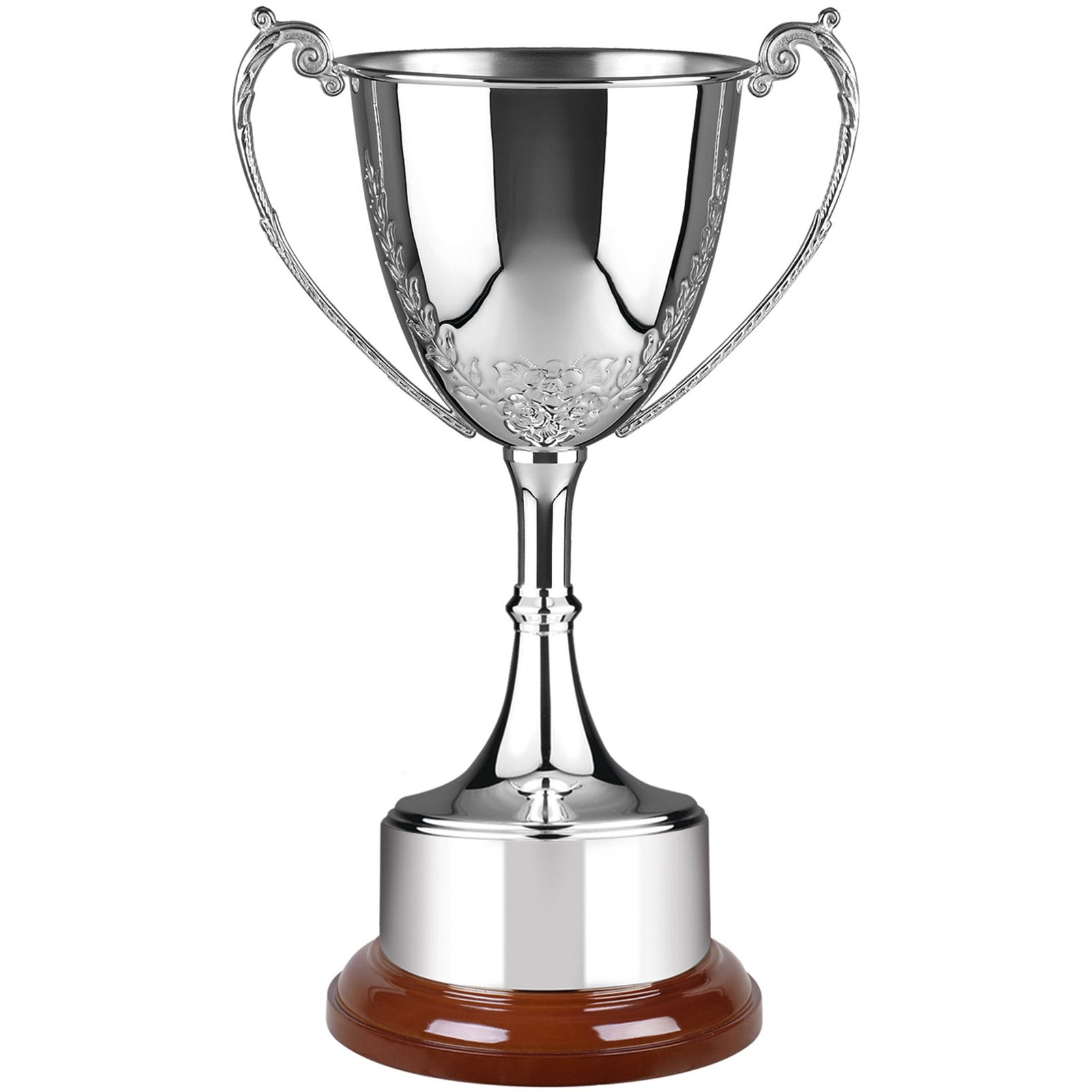Preserve Series Silver Plated Hand Chased Trophy Cup