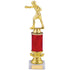 Gold Boxing Red Tube Trophy