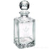 Masonic Square & Compass Crystal Whisky Decanter - Engraved - Satin Gift Box included.