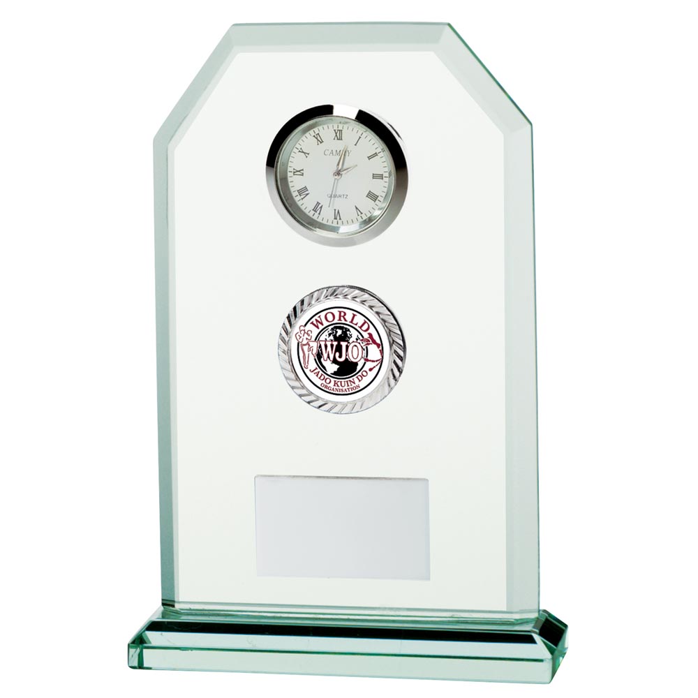 Jade Vitoria Multisport Crystal Clock Award 160mm
