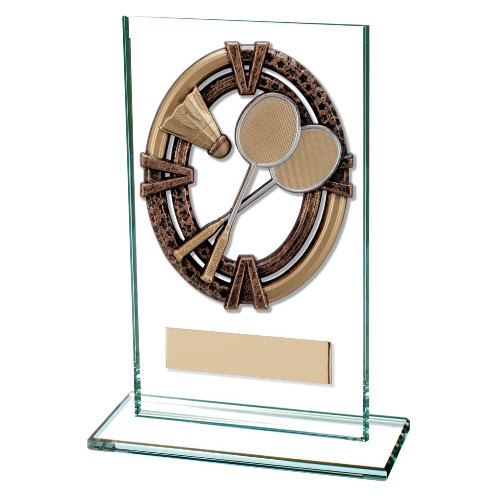 Maverick Legacy Badminton Jade Glass Award