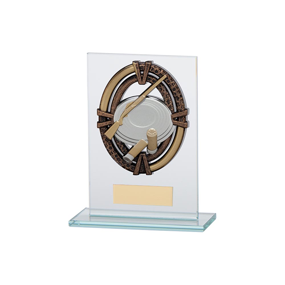 Maverick Legacy Shooting Jade Glass Award