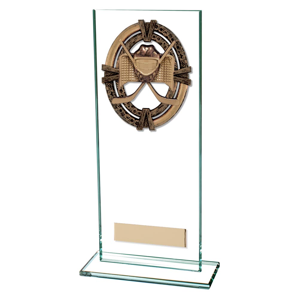Maverick Legacy Ice Hockey Jade Glass Award
