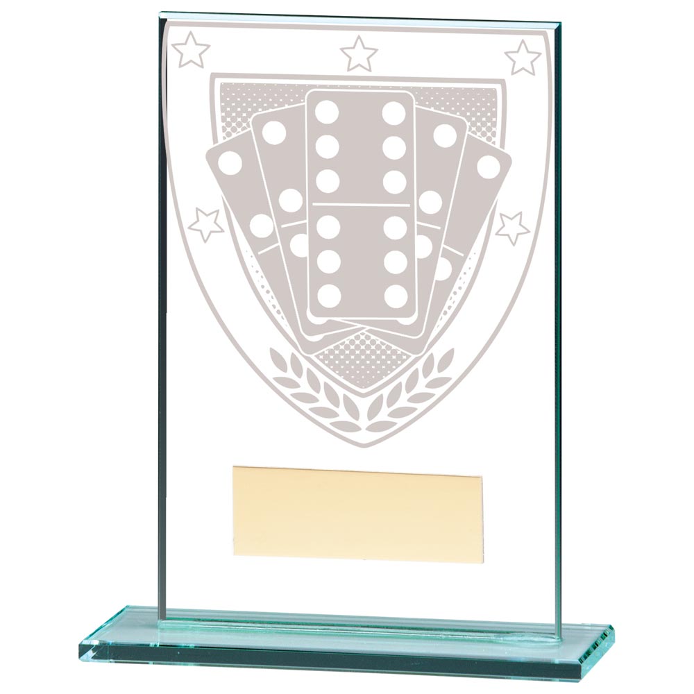 Millennium Dominoes Jade Glass Award