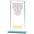 Millennium Dominoes Jade Glass Award