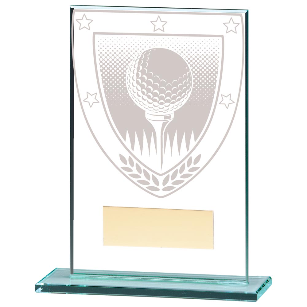 Millennium Golf Ball Jade Glass Award