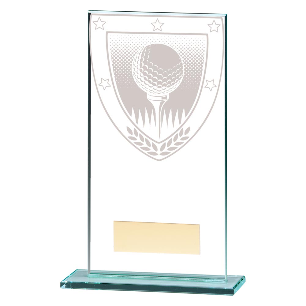 Millennium Golf Ball Jade Glass Award