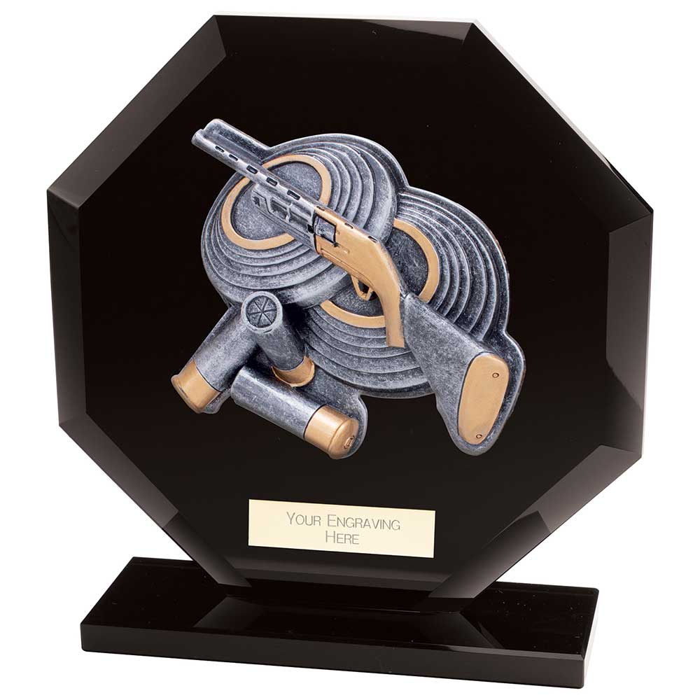 Octave Sonic Boom Clay Pigeon Glass Award