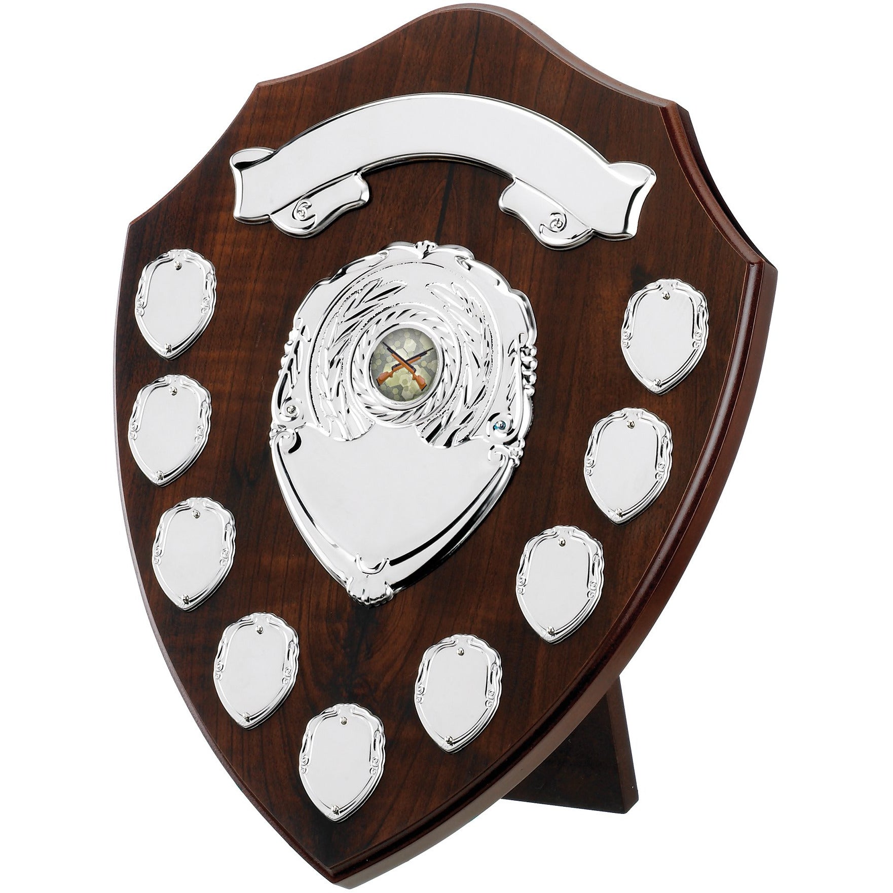 Dark Cherry 9 Year Presentation Shield 30.5cm