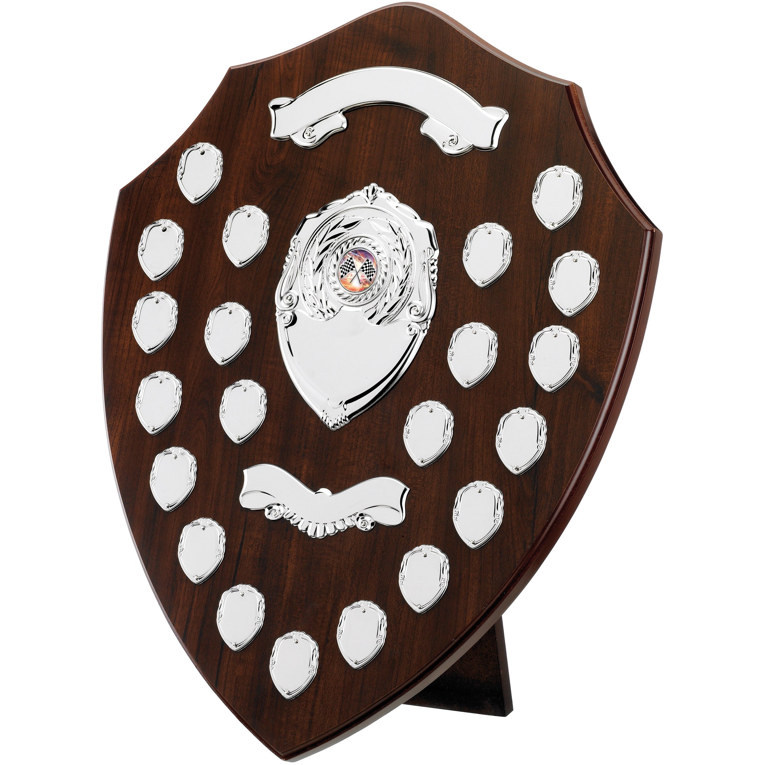 Dark Cherry 21 Year Presentation Shield 46cm