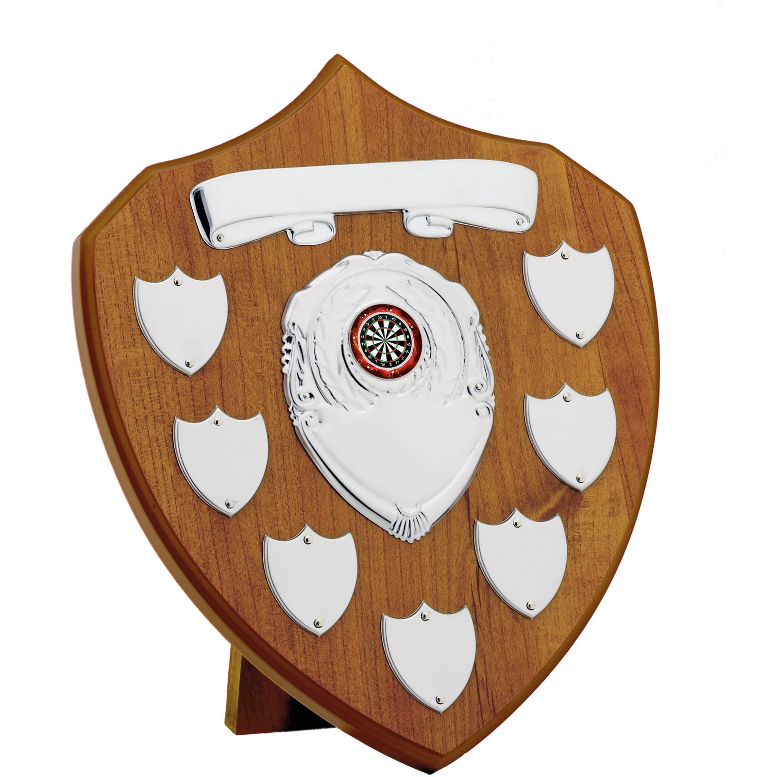 Maple 7 Year Presentation Shield 25.5cm (10