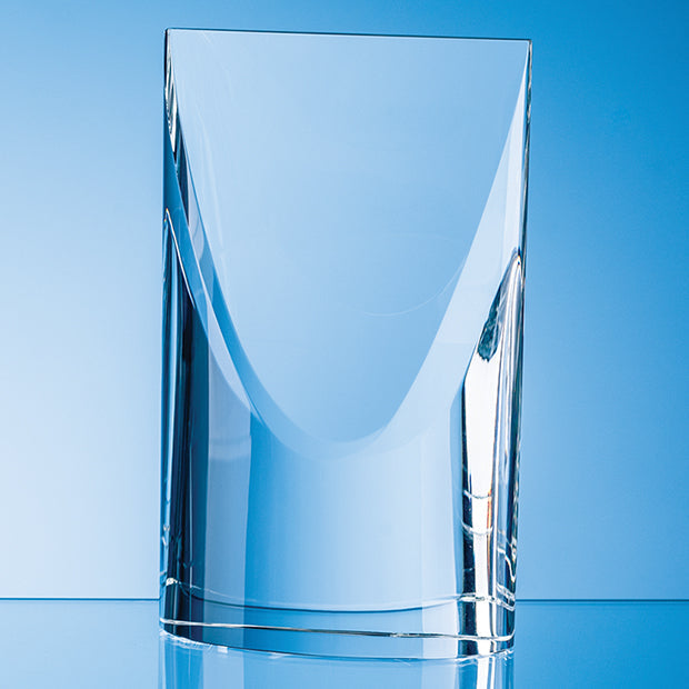 Crystal Majestic Oval Column Award