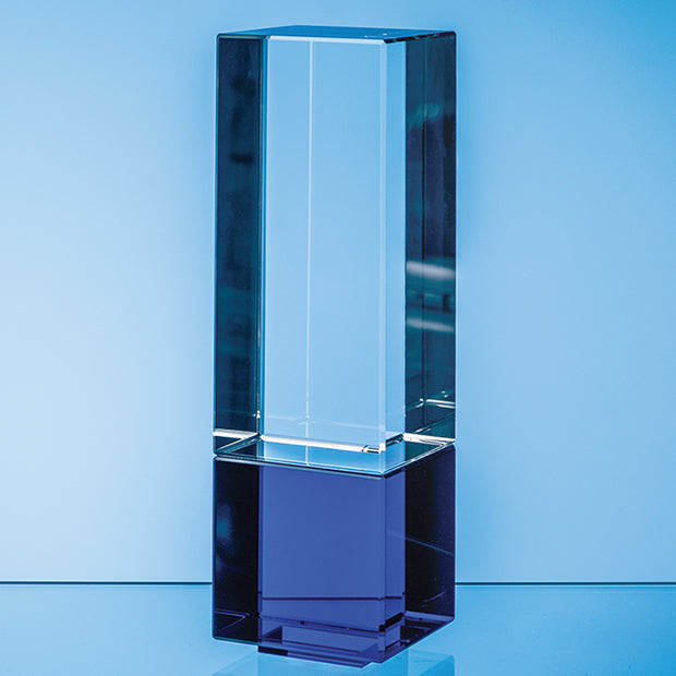 Cobalt Blue Crystal Berkley Column Award