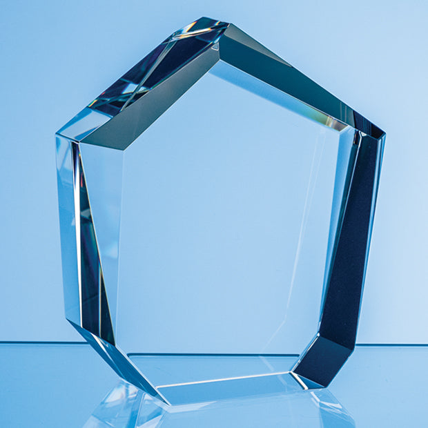 Engraved Crystal Apex Iceberg Award