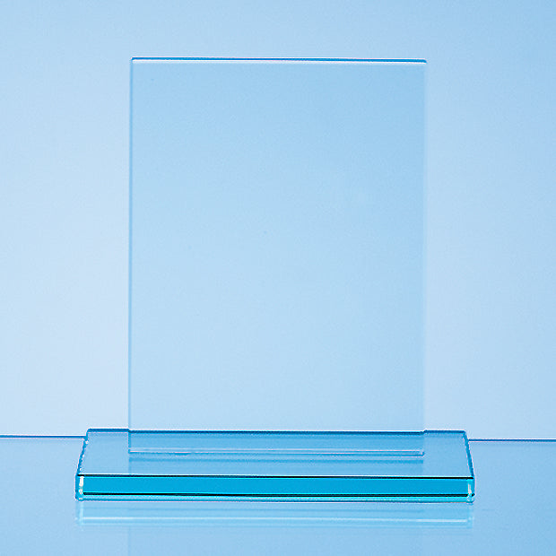 Engraved Jade Glass Rectangle Award