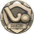 Hockey Mini Shield Medal 50mm Bronze