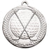 Metal 70mm Silver Golf Medal
