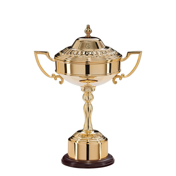 Sterling Gold Plated Ryder Cup 290mm (11.5")