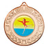 Gymnastics Female Bronze Laurel 50mm Medal