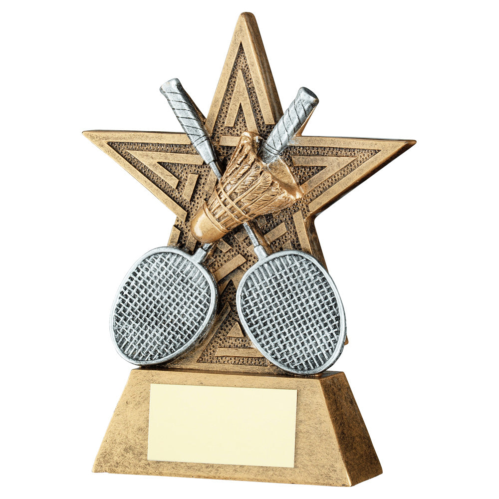 Bronze/Silver/Gold Badminton Star Line Series Award