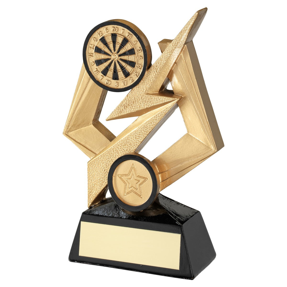 Darts Bolt Trophy - Dartboard on Base