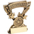 Bronze/Gold Attendance Mini Cup Trophy - (1in Centre) 3.75in