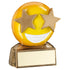 Star Eyes Emoji Trophy - 2.75in