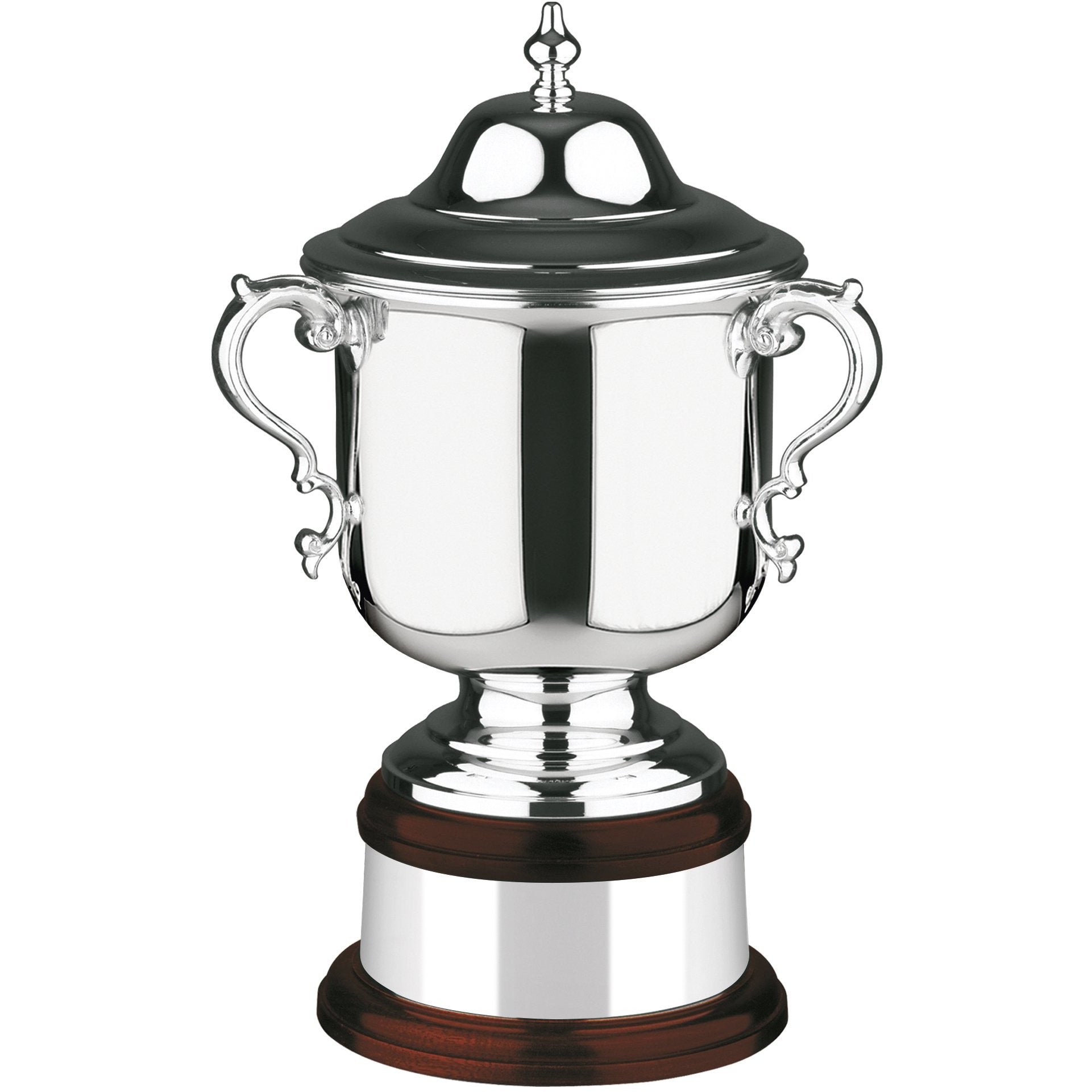 Silver Plated League Champions Trophy Cup & Lid