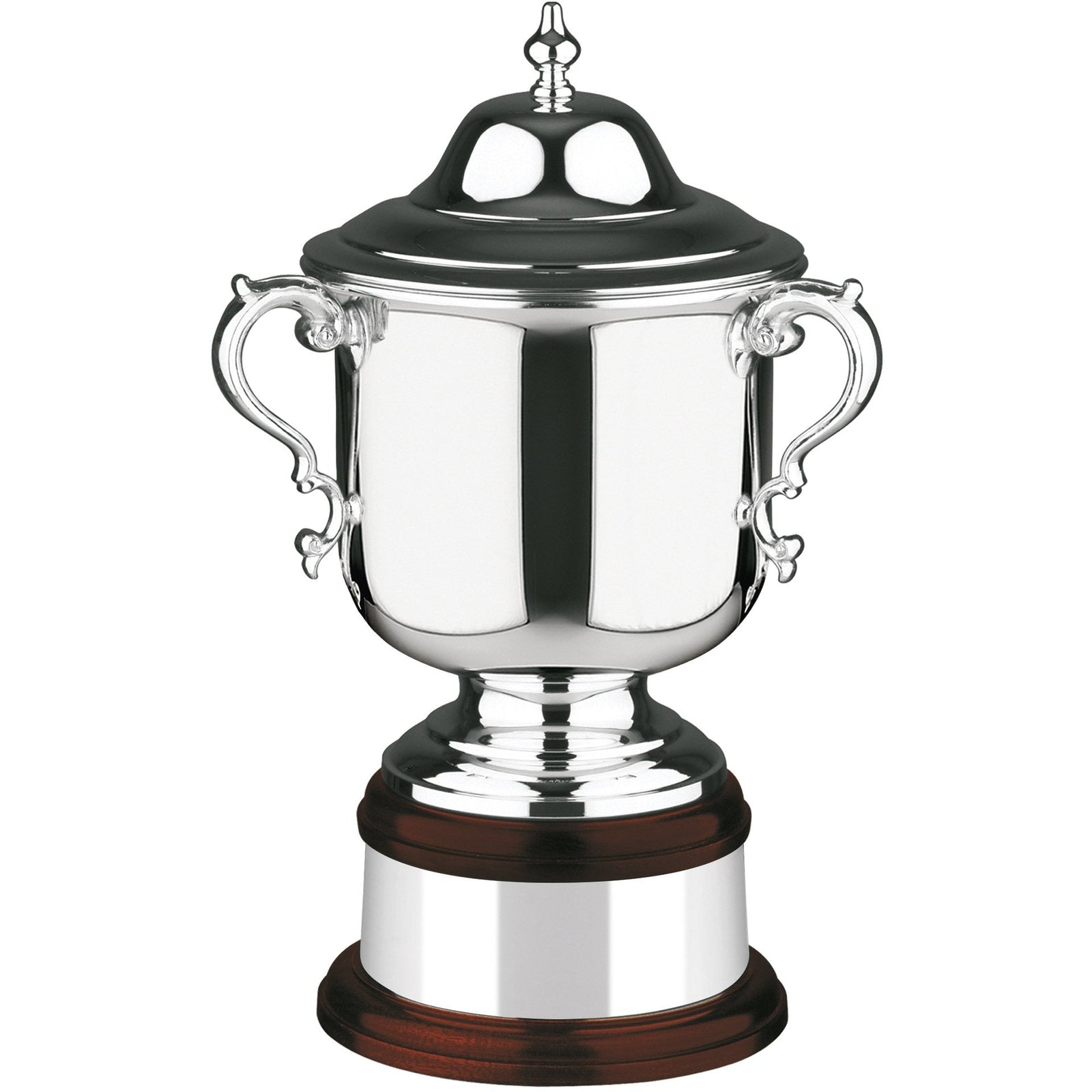 Silver Plated League Champions Trophy Cup & Lid