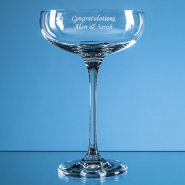 270ml Infinity Champagne Saucer, with blue card box