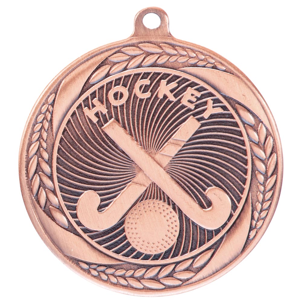 Typhoon Hockey Medal Bronze 55mm
