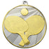 Premiership Table Tennis Medal Gold & Silver 60mm