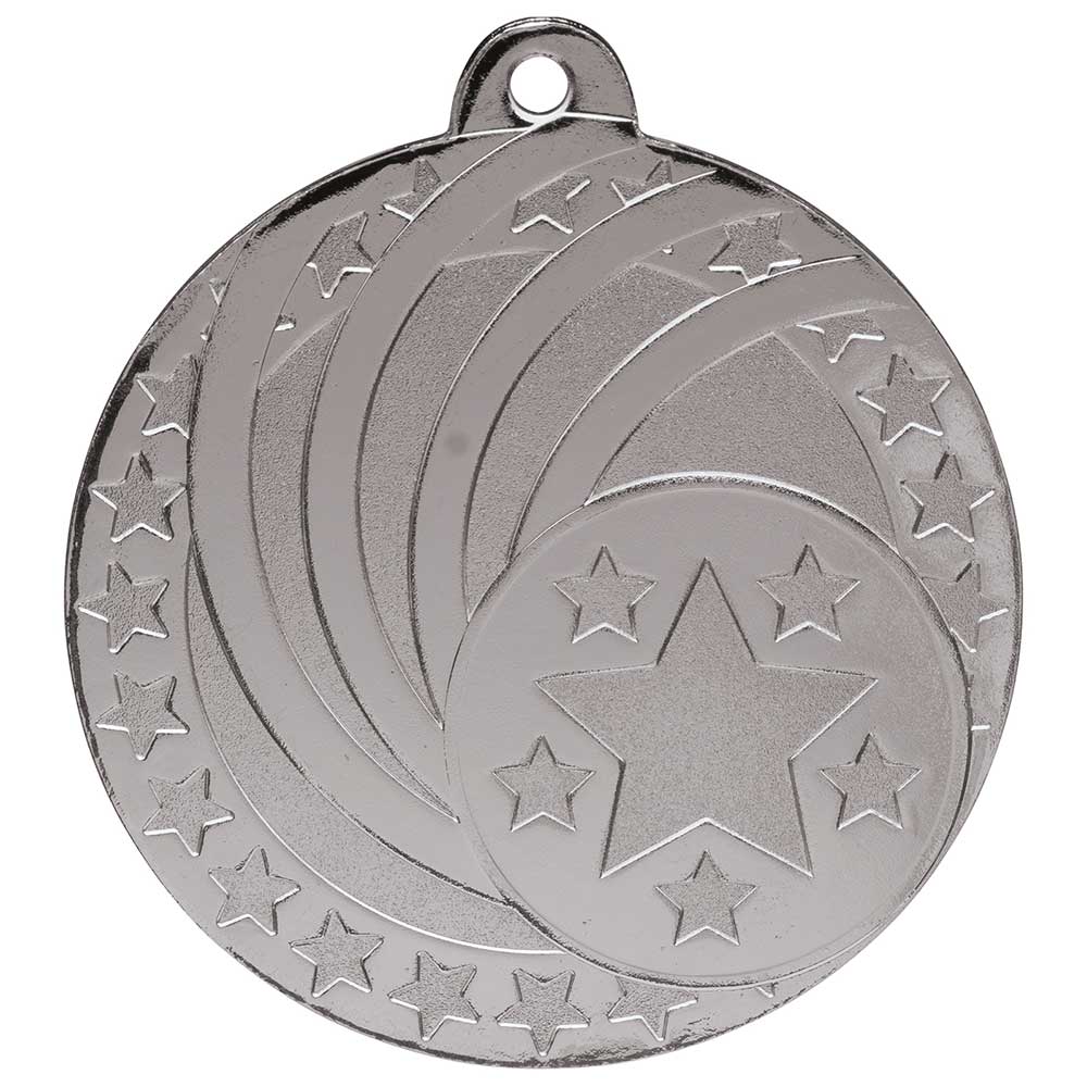The Stars Medal Silver 50mm