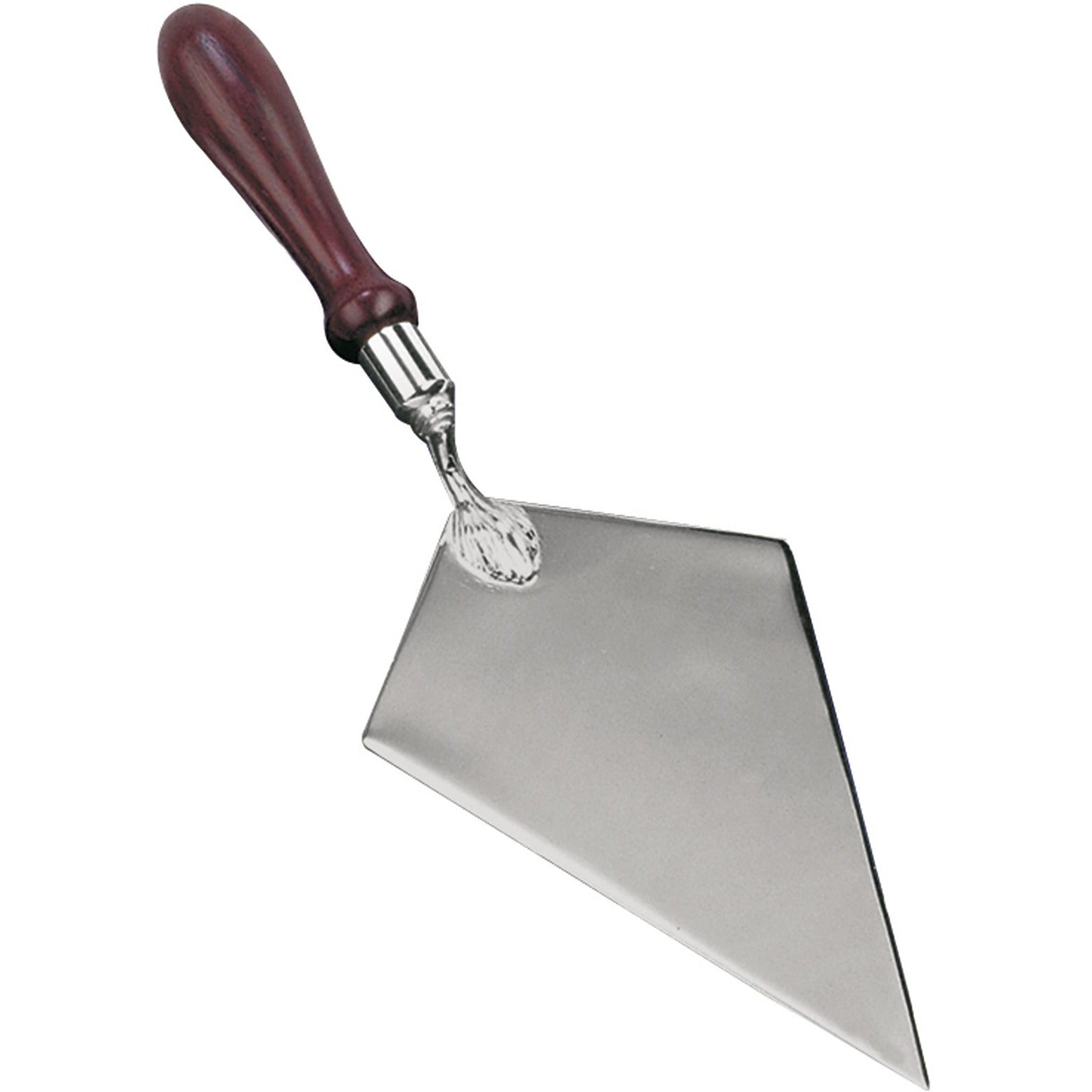 Nickel Plated Trowel (10.5in) with Rosewood Handle - No Box