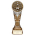 Ikon Tower Table Tennis Award - Antique Silver & Gold