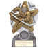 The Stars Ice Hockey Plaque Award - Silver & Gold