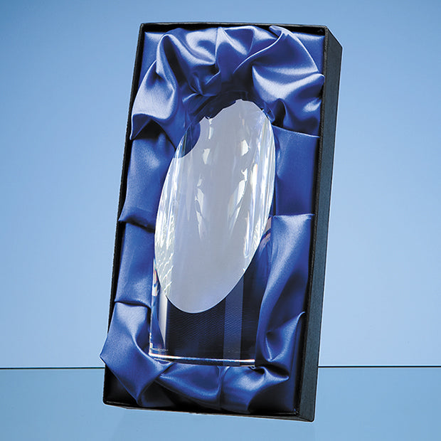 (BOX ONLY) Universal Single Glass/Award Satin Lined Presentation Box