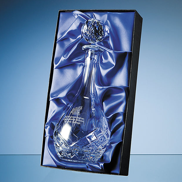 (BOX ONLY) Universal Decanter/Vase Satin Lined Presentation Box