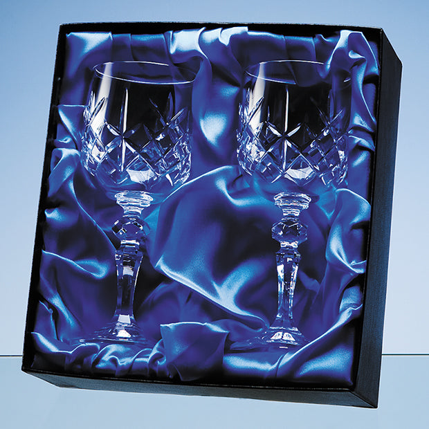 (BOX ONLY) Goblet Pair Satin Lined Presentation Box