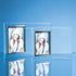 Bevelled Glass Crescent Frame for 4" x 6" Portrait Photo